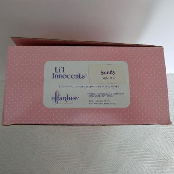 Effanbee Li'l Innocents "Sandy" NIB - Picture 5 of 6